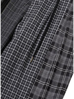 Lade das Bild in den Galerie-Viewer, Check Mixed Bermuda Pants Black
