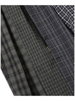 Lade das Bild in den Galerie-Viewer, Check Mixed Bermuda Pants Black
