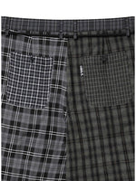 Lade das Bild in den Galerie-Viewer, Check Mixed Bermuda Pants Black
