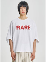 Lade das Bild in den Galerie-Viewer, Curved RARE T-Shirt White
