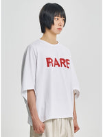 Lade das Bild in den Galerie-Viewer, Curved RARE T-Shirt White
