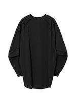 Lade das Bild in den Galerie-Viewer, Raw Edge Sculptured Longsleeve Black
