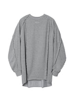Lade das Bild in den Galerie-Viewer, Raw Edge Sculptured Longsleeve Grey
