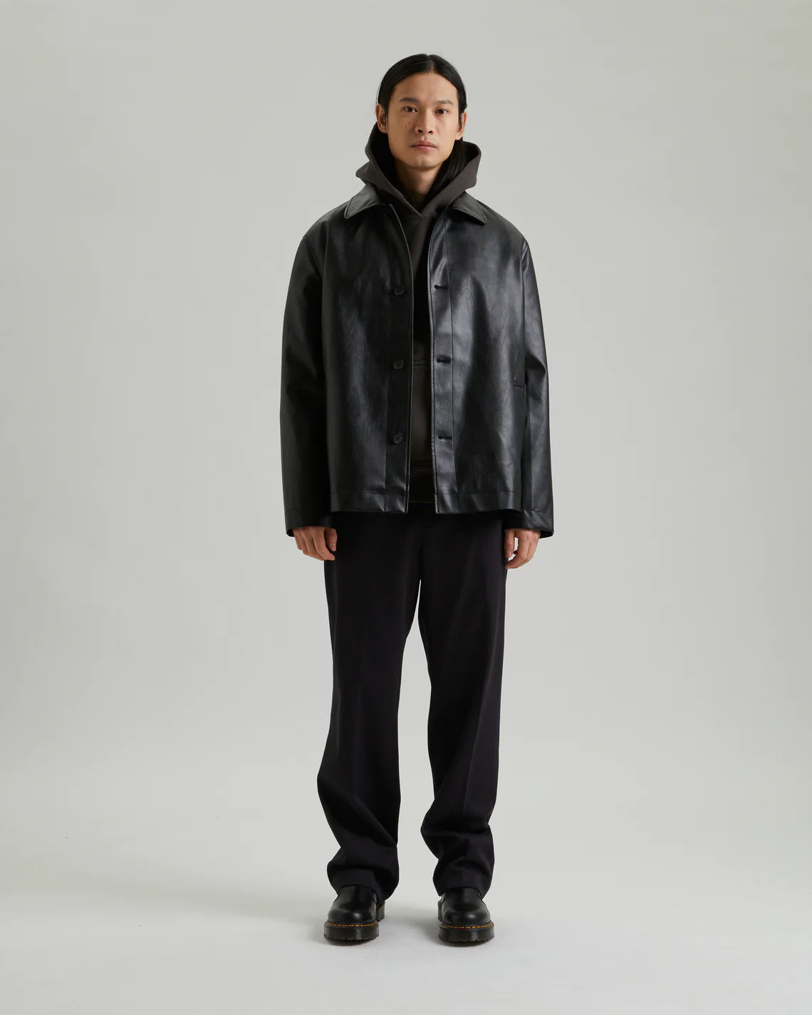 Alfred Faux Leather Black