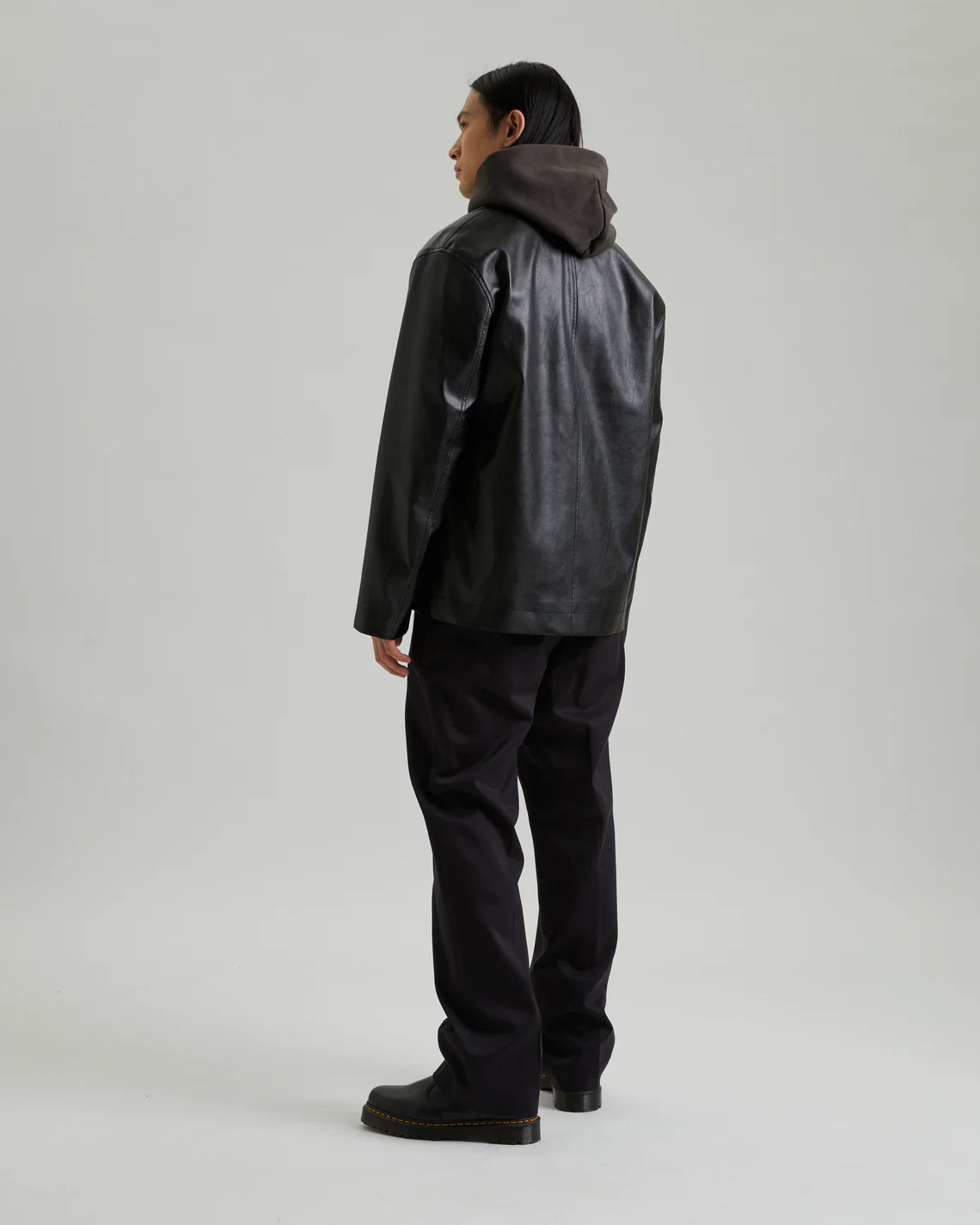 Alfred Faux Leather Black