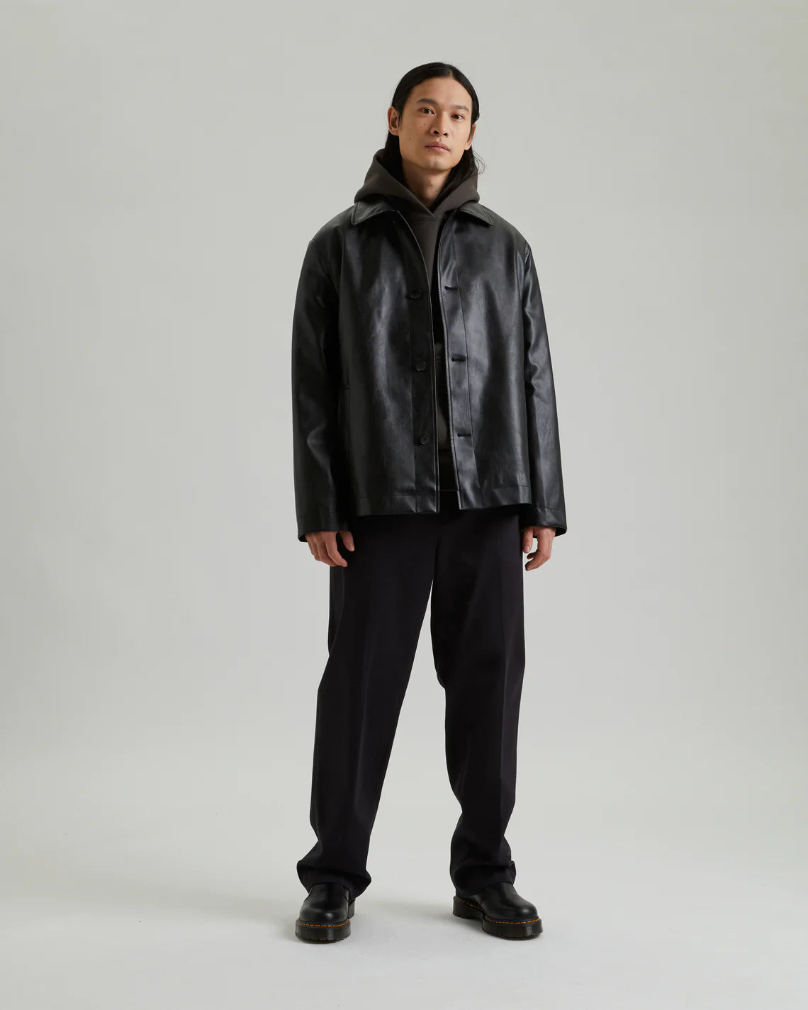 Alfred Faux Leather Black