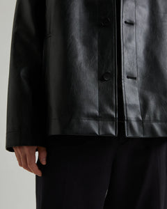 Alfred Faux Leather Black