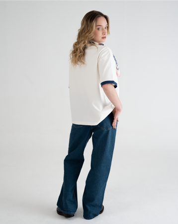 SoHo Baggy Denim Dirty Blue