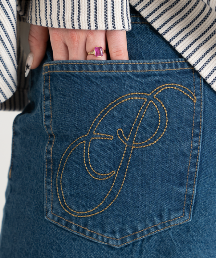SoHo Baggy Denim Dirty Blue