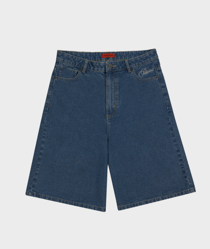SoHo Jorts Dirty Blue