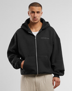 Lade das Bild in den Galerie-Viewer, 10119 Zip Hoody Black
