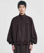 Lade das Bild in den Galerie-Viewer, Multi Lace Track Jacket Dark Brown
