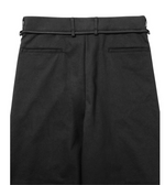 Lade das Bild in den Galerie-Viewer, Cotton Twill One Tuck Pants Black
