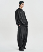 Lade das Bild in den Galerie-Viewer, Multi Lace Trim One Tuck Track Pants
