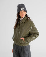 Lade das Bild in den Galerie-Viewer, Bloom Bomber Jacket Green
