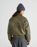 Lade das Bild in den Galerie-Viewer, Bloom Bomber Jacket Green
