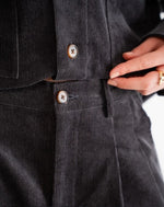 Lade das Bild in den Galerie-Viewer, Ranger Corduroy Pants Dark Grey
