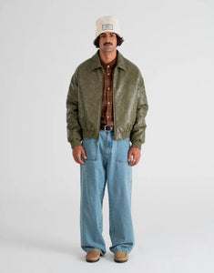 Bloom Bomber Jacket Green