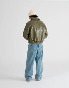 Bloom Bomber Jacket Green