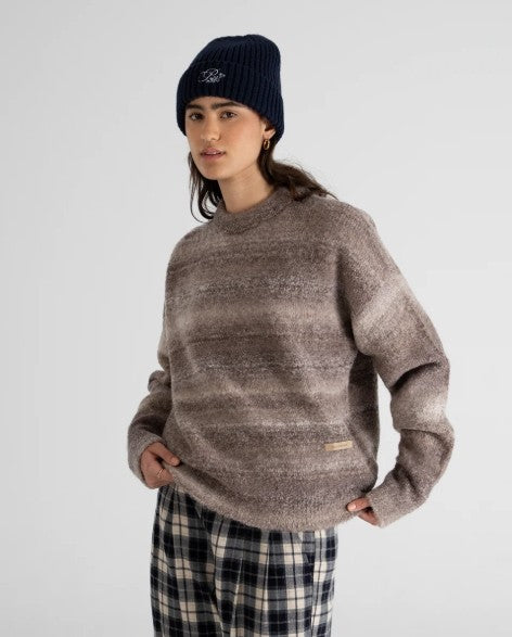 Gardient Knit Sweater Grey