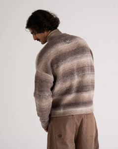 Gardient Knit Sweater Grey