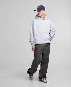 Oversized Hoodie Grey Melange