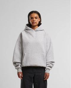 Oversized Hoodie Grey Melange