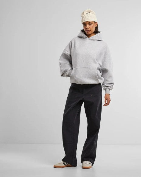 Oversized Hoodie Grey Melange
