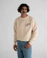 Lade das Bild in den Galerie-Viewer, Initial Knit Sweater Cream
