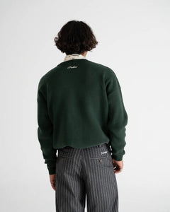 Initial Sweater Green