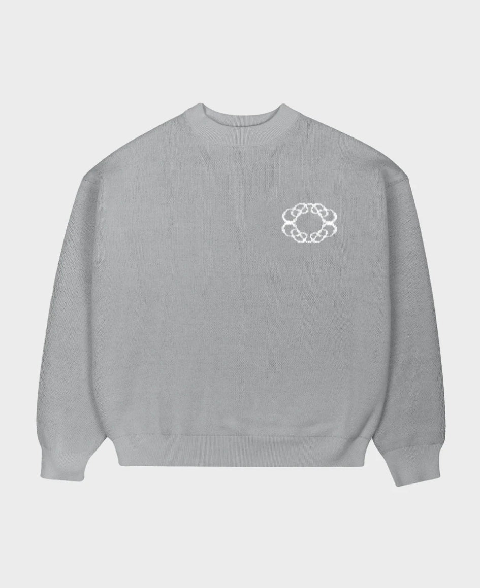Legacy Knit Sweater Grey