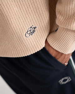 Scout Half Knit Beige