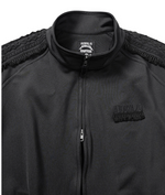 Lade das Bild in den Galerie-Viewer, Multi Lace Trim Track Jacket Black
