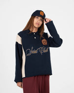 Lade das Bild in den Galerie-Viewer, Contrast Clubhouse Knit Navy
