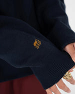 Lade das Bild in den Galerie-Viewer, Contrast Clubhouse Knit Navy
