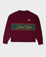 Lade das Bild in den Galerie-Viewer, Contrast Clubhouse Knit Bordeaux
