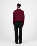 Lade das Bild in den Galerie-Viewer, Contrast Clubhouse Knit Bordeaux
