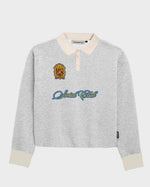Lade das Bild in den Galerie-Viewer, Club Polo Longsleeve Grey Melange
