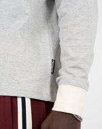 Lade das Bild in den Galerie-Viewer, Club Polo Longsleeve Grey Melange
