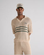 Lade das Bild in den Galerie-Viewer, Resort Knitted Polo Grün
