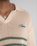 Lade das Bild in den Galerie-Viewer, Resort Knitted Polo Grün
