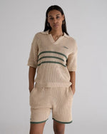 Lade das Bild in den Galerie-Viewer, Resort Knitted Polo Grün
