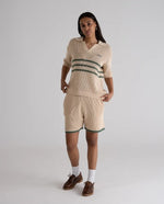 Lade das Bild in den Galerie-Viewer, Resort Knitted Polo Grün
