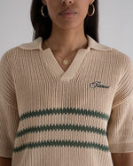 Lade das Bild in den Galerie-Viewer, Resort Knitted Polo Grün
