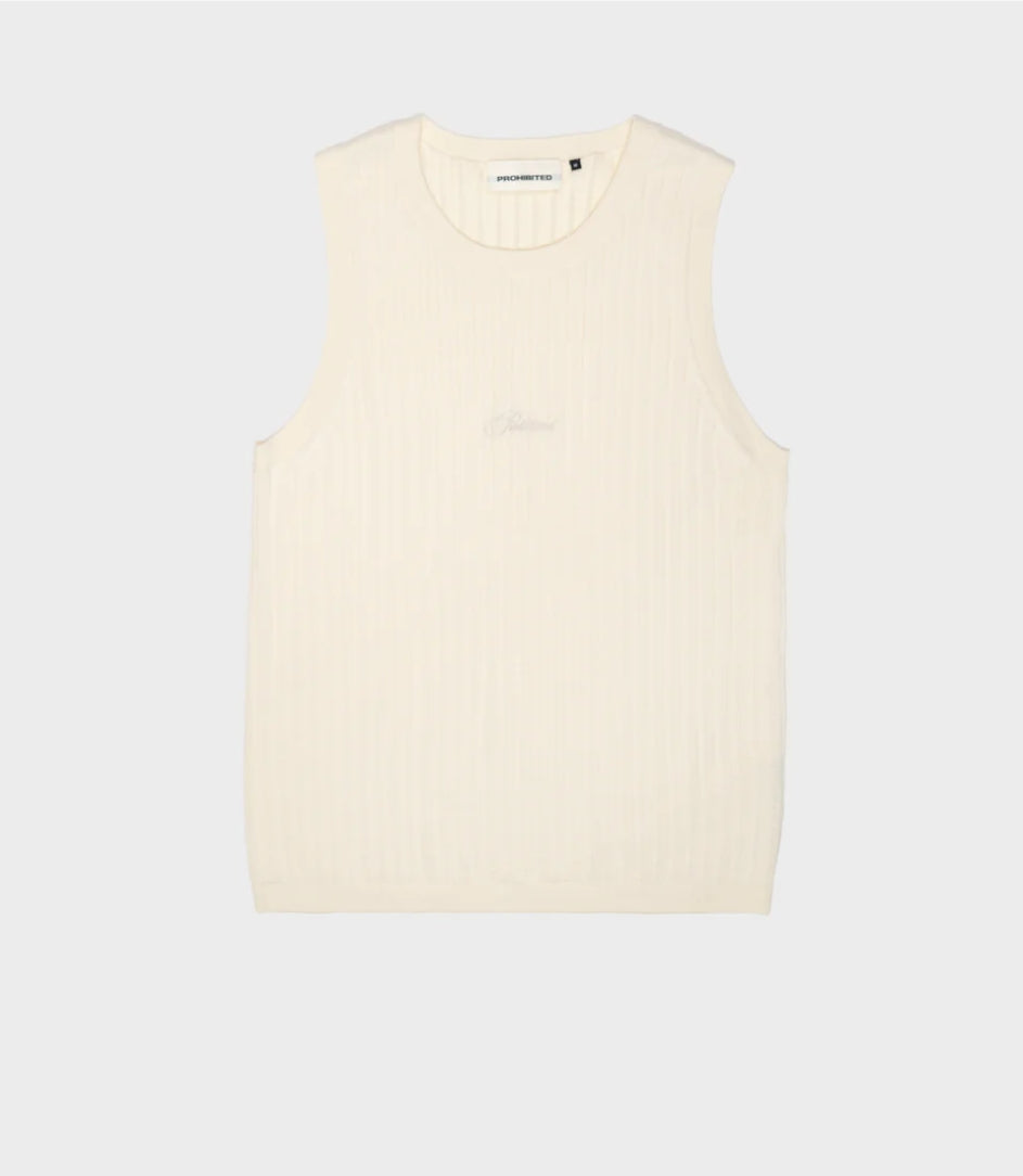 Knitted Tanktop Off-White
