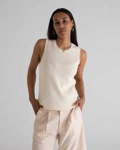Knitted Tanktop Off-White