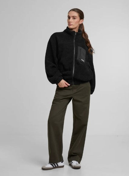 Edmonton Fleece Jacket Black