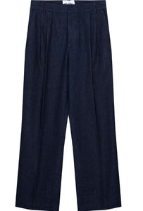 Studio Denim Suit Pants Navy