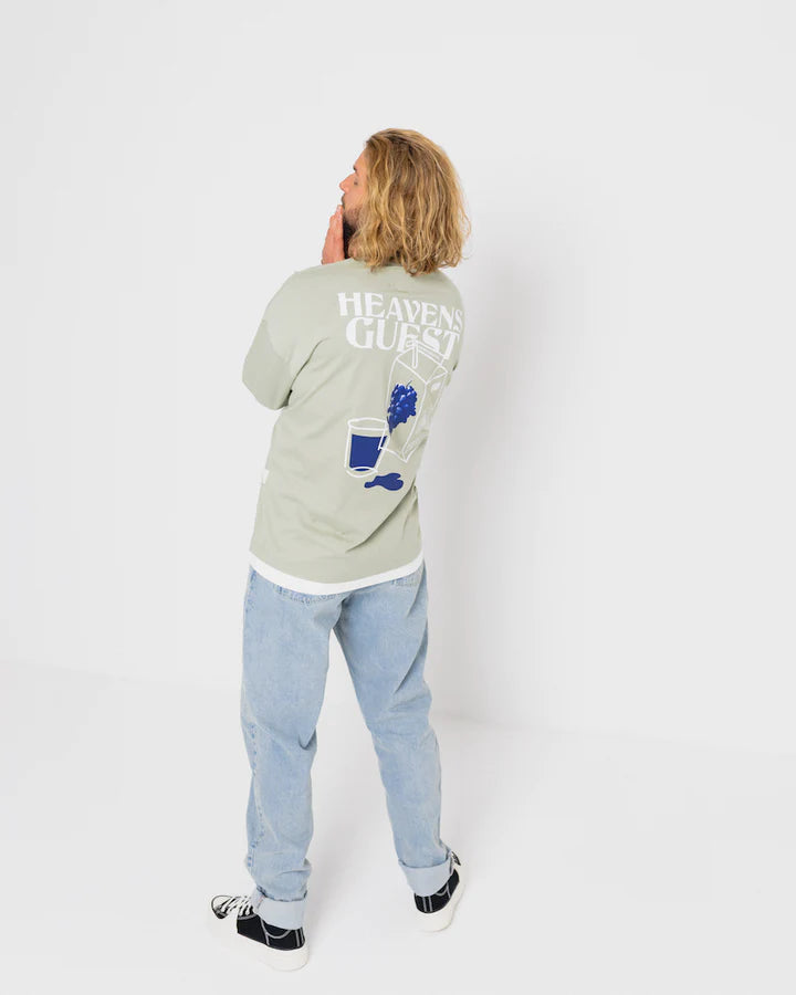 Heavens Gust Longsleeve Milky Matcha Gre