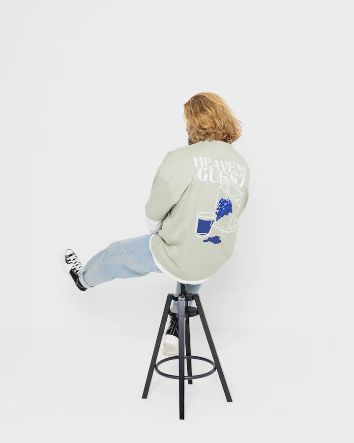 Heavens Gust Longsleeve Milky Matcha Gre